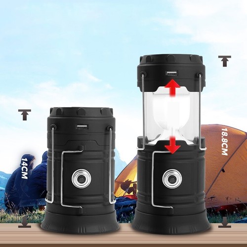 Led camping lampe aufladbar - camping, 6x