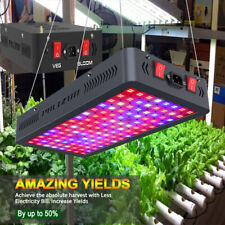 1200W 600W Pflanzenlampe Vollspektrum LED Gewächshaus Lampe Veg Bloom Grow Light