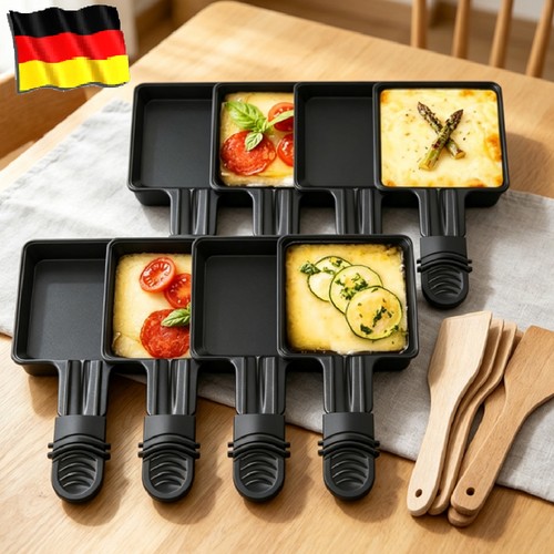 Raclette pfännchen 8er - pfännchen,