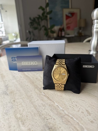 Seiko sgf206 gold uhr mit - uhr,