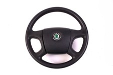 Lenkrad Skoda Octavia 1Z Leder-Optik Sportlenkrad Airbaglenkrad schwarz