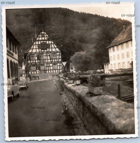Schiltach 1964 fachwerkhaus - schiltach,