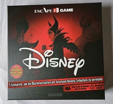 Escape Game: Disney (Deutsch), 5 Szenarien, 2 bis 8 Spieler, ab 14 Jahren 