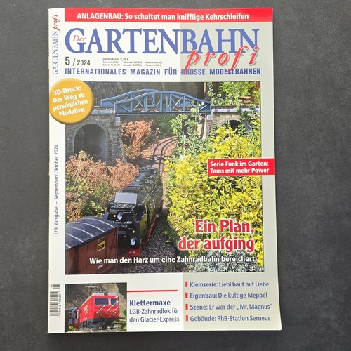 Gartenbahn profi magazin 24 - gartenbahn,