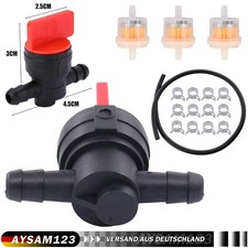 3 Stk. Universal Benzinhahn