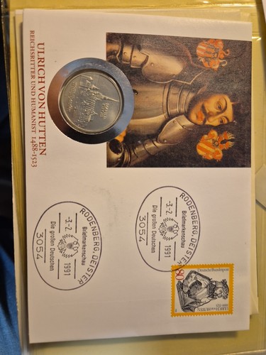 Ddr numisbrief ulrich - numisbrief, |