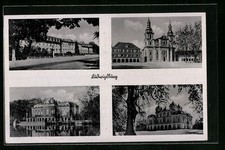 Ludwigsburg, Schloß Monrepos, Schloß Favorit, Ansichtskarte 1941 