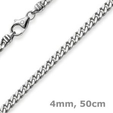 4mm curb chain necklace 585