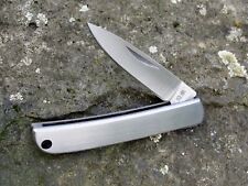 Sanrenmu Minimesser 4Cr15N Stahl Edelstahl silber für Schlüsselbund EDC Messer