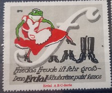 Werbemarke Erdal ABC - Serie Buchstabe F