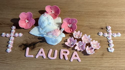 Tortendeko baby fondant - tortendeko,