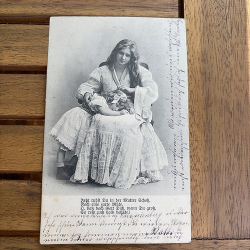 Postkarte von 1904 mit - von,