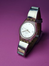 SWATCH AG 2003 Uhr Lederarmband Swatch genuine leather verkauft im Zustand