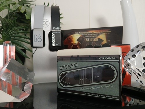 Vintage crown walkman - vintage, (
