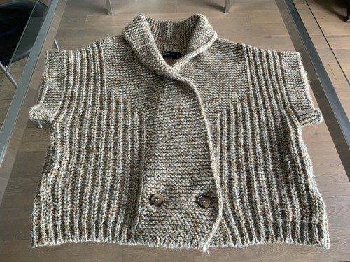 Zara weste kurzarm - weste,, grobes