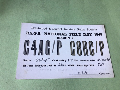 Vintage qsl - vintage,