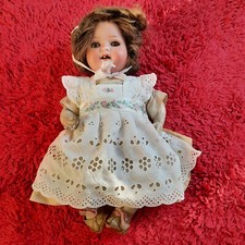 vintage alte Puppe von Heubach-Köppelsdorf, 35 cm