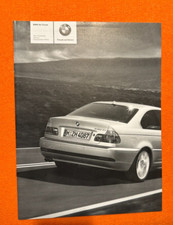 BMW 3er Reihe E46 COUPE   PREISE Preisliste  Prospekt Katalog  9 2004