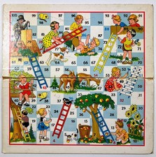 Vintage Spielplan Spielbrett