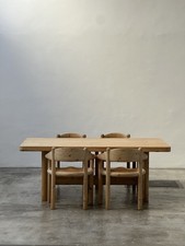 Rainer Daumiller Pine Dining Set Rare Table + 4 Chairs Hirtshals Design Danish