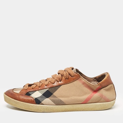 Burberry braun beige canvas - burberry,