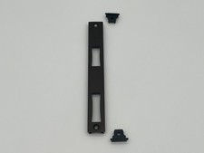 Schüco 208409 Haustür Schließplatte Royal 64W Bronze-Braun