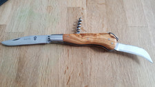 Taschenmesser Thiers-Issard Salers Olivenholz gebraucht/gut