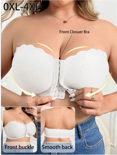 Damen 4xl weiß drahtlos - damen,