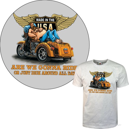 Trike biker shirt - trike, motorrad