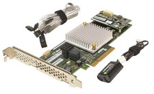 Adaptec ASR-8405 Raid Controller 12Gb/s 1GB mit BBU + 4xSATA/SAS Kabel Server PC