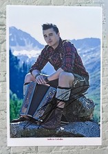 ORIGINAL Autogramm von Andreas Gabalier. pers. gesammelt. 100% ECHT. GROSSFOTO