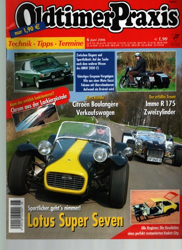 Zeitschrift oldtimer praxis - oldtimer, #6