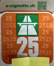 Vignette Autobahn Schweiz