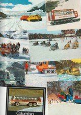 SCHNEEMOBIL , Schneeraupe, Schneefahrzeug ....  --- 25  verschiedene AK ---
