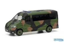 Herpa Rheinmetal Bundeswehr MAN TGE Bus Flachdach 700825