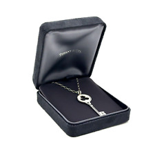 Tiffany &Co. Schlüssel Anhänger mit Kette Weißgold mit Diamanten+ Box