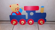 Kinder-Garderobe Holz Zug