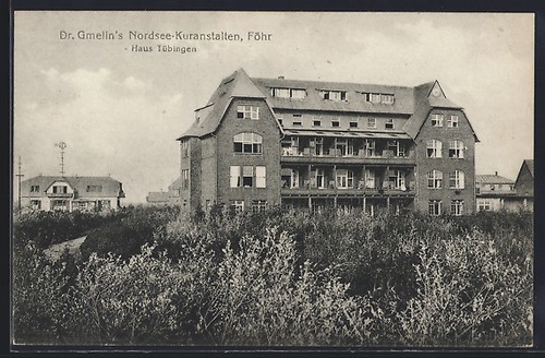 Ansichtskarte föhr dr - ansichtskarte, föhr,
