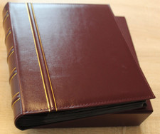 Leuchtturm Album für bis zu 200 FDCs oder Briefe bis zu 195x130 mm mit Kassette