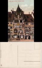 Ansichtskarte Stein am Rhein Partie an den bemalten Häusern 1909