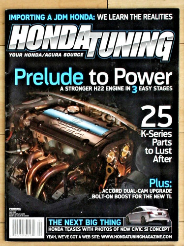 Honda tuning magazine may - magazine,