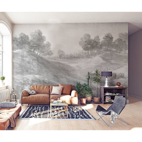 Landhaus tapete wandbelag - landhaus,