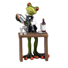 Dekofigur froschmann als - dekofigur,