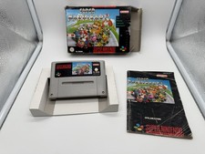Super Nintendo SNES Super Mario Kart OVP