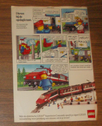 Seltene werbung lego trains - lego,