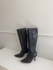 Stiefel schwarz 38 - schwarz, gr.