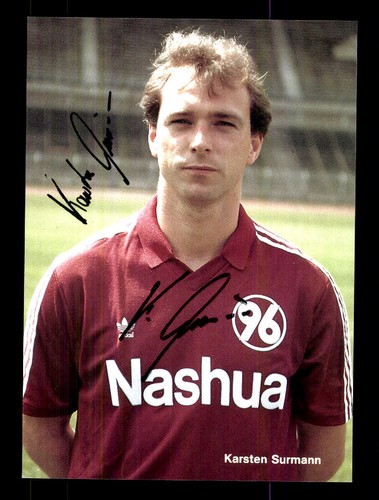 Autogrammkarten hannover 96 - hannover,