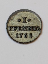 Sachsen, 1 Pfennig 1765