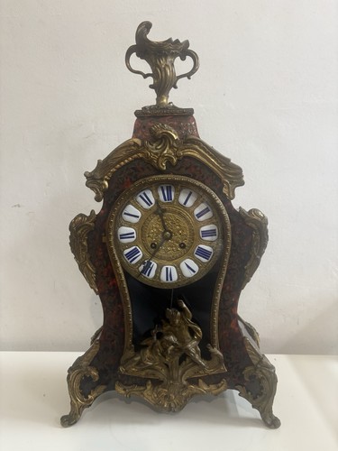 Antike große boulle bügeluhr - große,