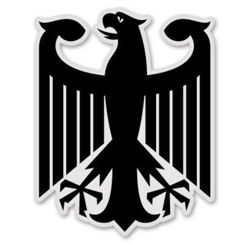 Autoaufkleber deutscher adler - autoaufkleber,